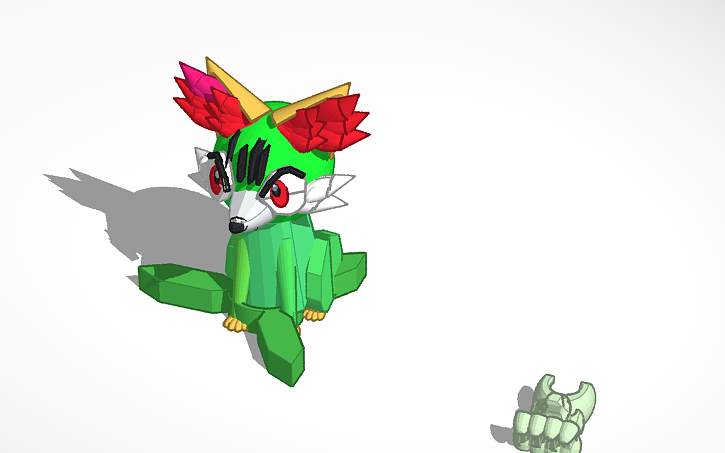 Pokemon Shaymin 3D model 3D printable