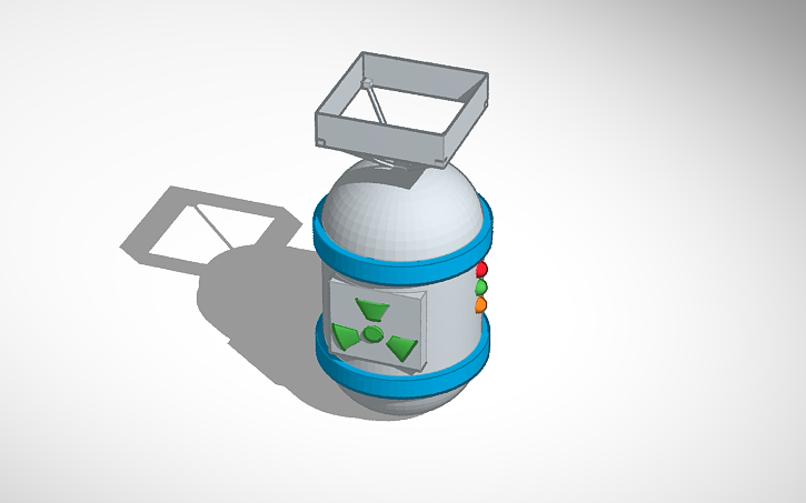 3D design Nuke - Tinkercad