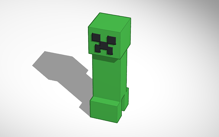 3D design Creeper - Tinkercad