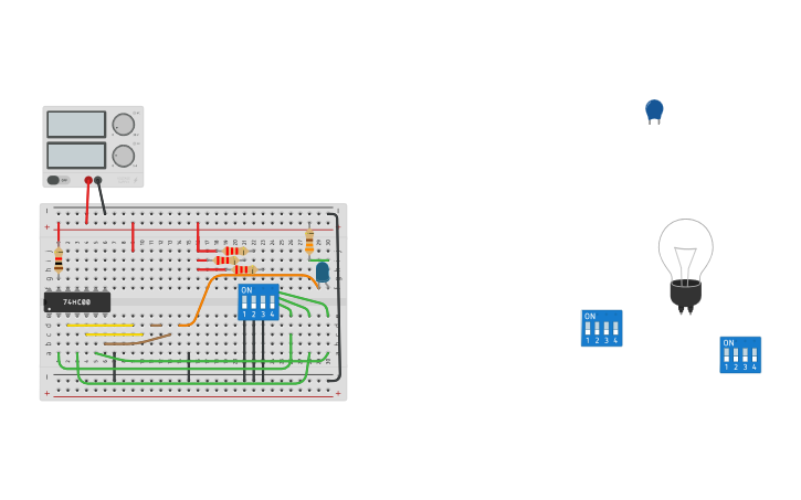 Circuit design Copy of Demonstração TDM_I | Tinkercad