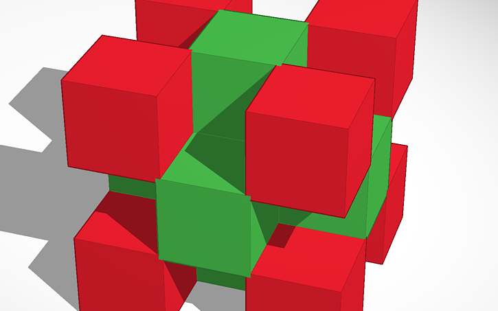 3D design Phil's Menger Cube Level 1 | Tinkercad