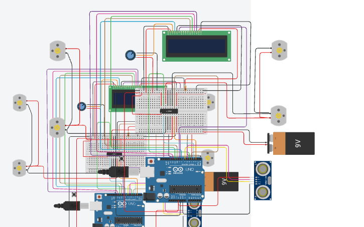 Circuit design dhruv singhal 7c - Tinkercad