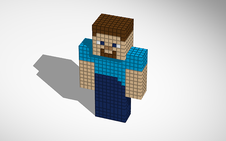 3d Design Minecraft Character Tinkercad 0927