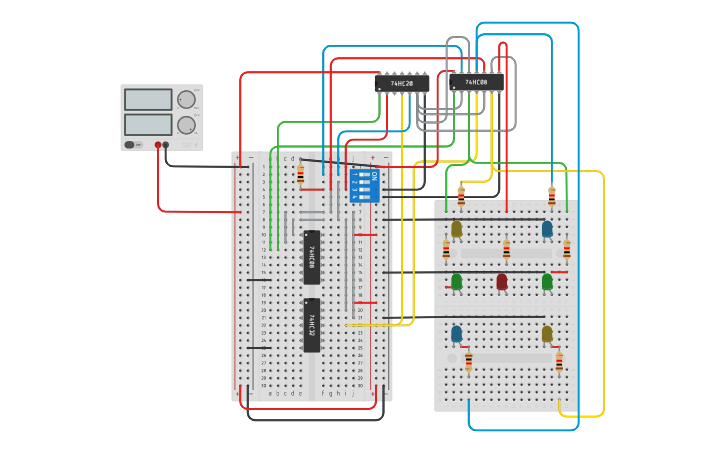 Circuit design Complicated - Tinkercad