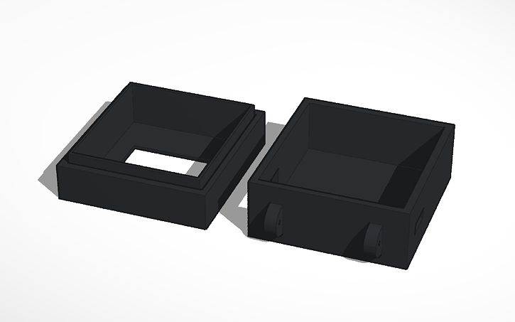 3D design Smart Watch Case - Tinkercad
