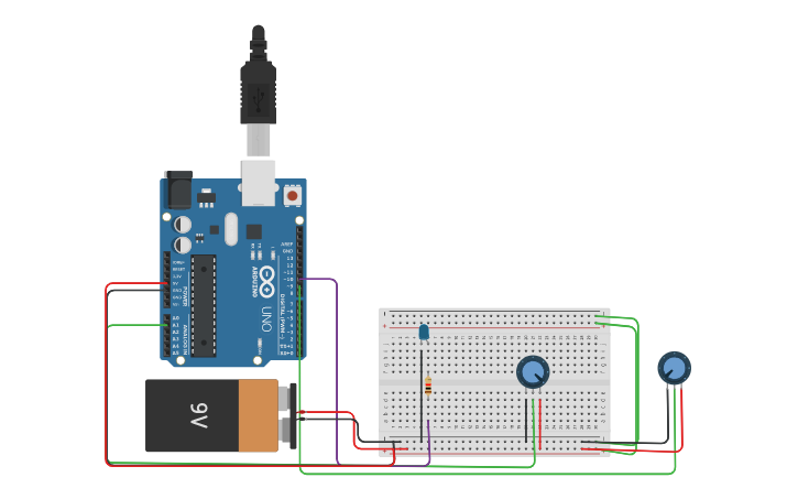 Circuit design Vincent/XIB/15 | Tinkercad