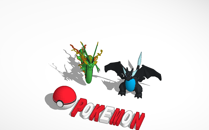 3d Design Best Pokémon - Tinkercad