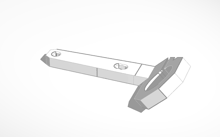 3D design camera mount - Tinkercad