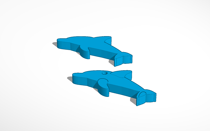 海豚 Tinkercad