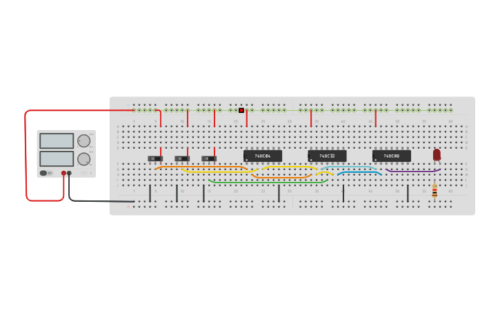 Circuit design Using POS | Tinkercad