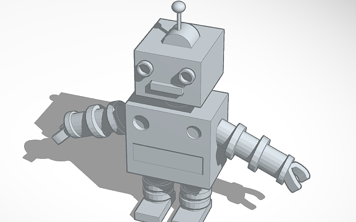 3D design Robot Challenge 4 - Tinkercad