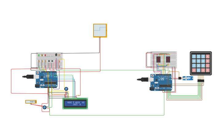 Circuit design Project Code Tổng Hợp - Tinkercad