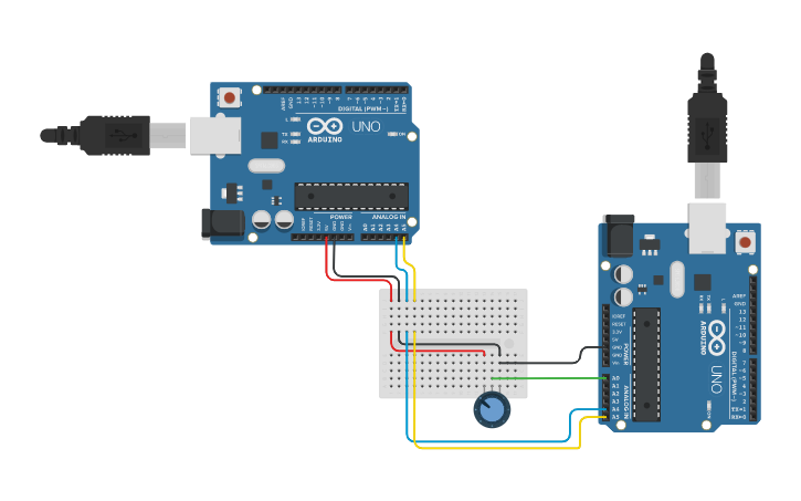 Circuit design IMU sensor - Tinkercad