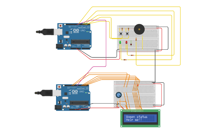 Circuit design IoT Project | Tinkercad