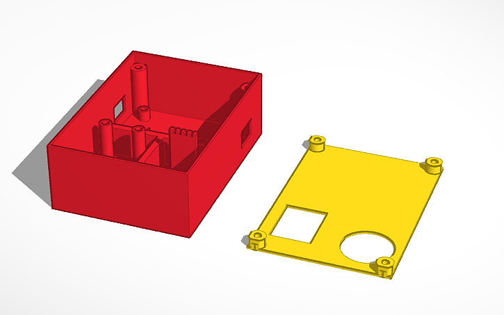 3d Design Nodemcu W Dht22 And Fc22 V2 Tinkercad