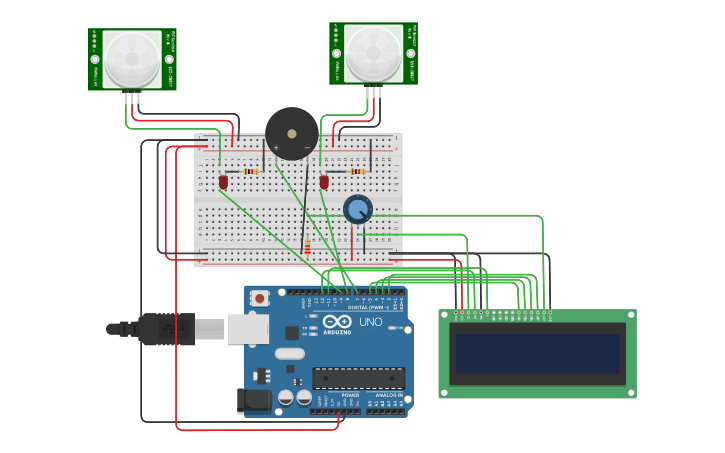 Circuit design Mini Project - Tinkercad