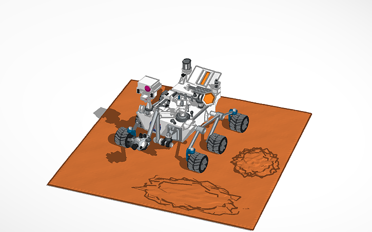 3D design cURIOSiTY | Tinkercad