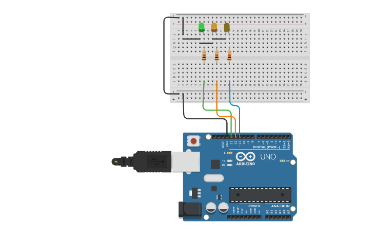 Circuit design ARDUINO | Tinkercad