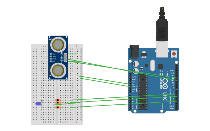 Circuit design 3B Circuit - Tinkercad
