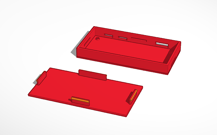 3D design Rpi0 Case - Tinkercad