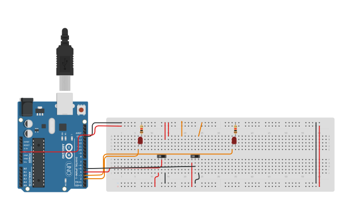 Circuit design PROGRAM 2 - Tinkercad