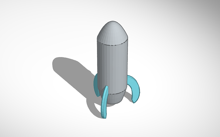 3D design Rocket | Tinkercad