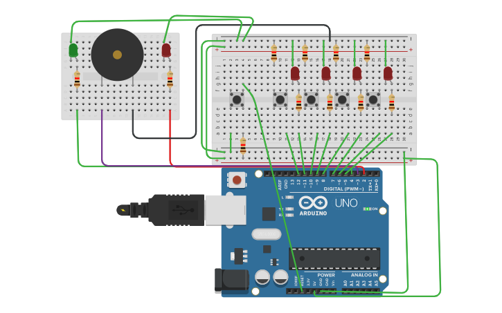 Circuit design clown | Tinkercad