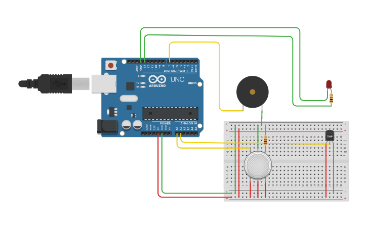 temperature sensor alarm system