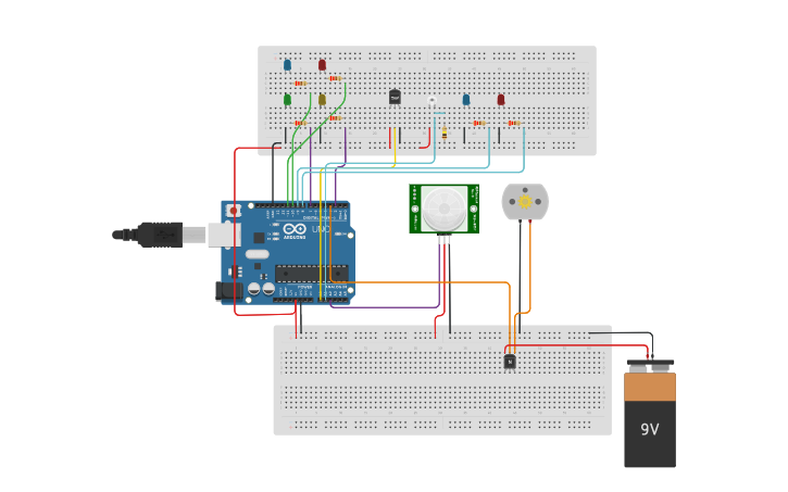 Circuit design 統合回路_改良版 - Tinkercad