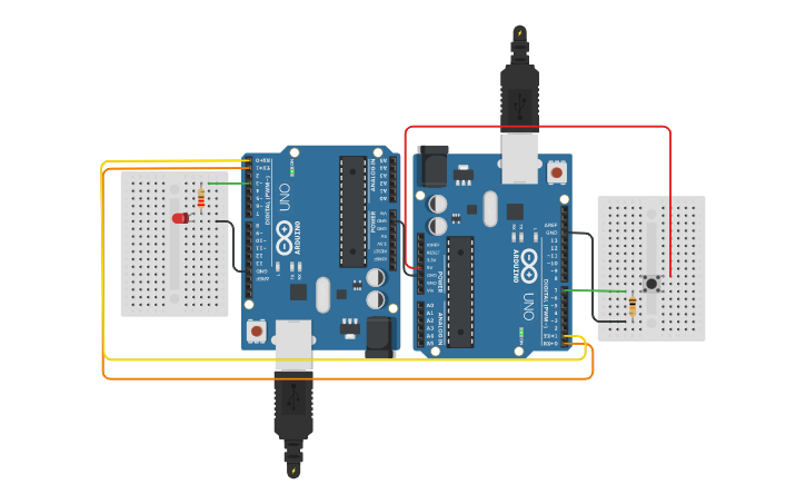 Circuit Design Comunicação Entre Dois Arduinos Tinkercad 7357