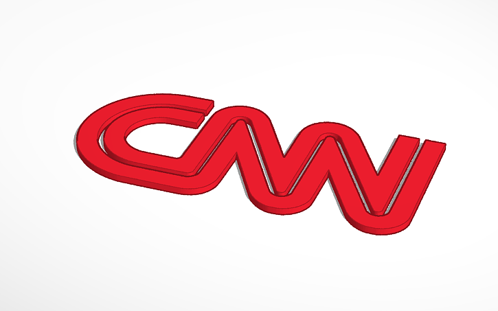 Cnn Logo 1980 Tinkercad