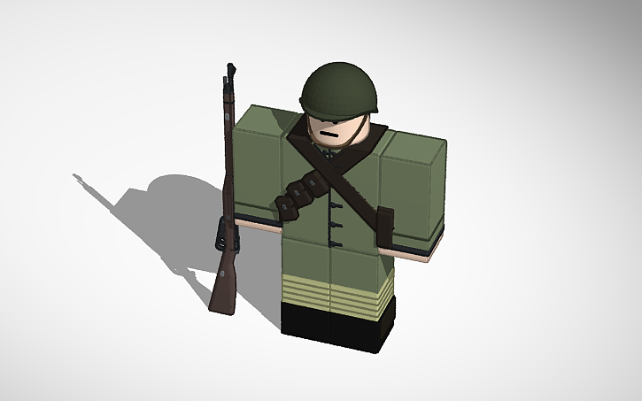 3D design corvus soldier (roblox cebtaura) - Tinkercad