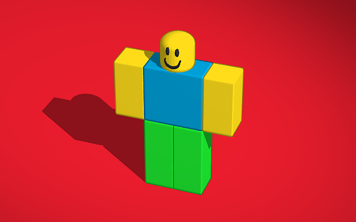 3D design Roblox noob | Tinkercad