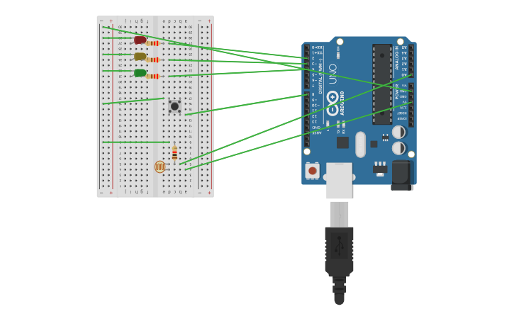 Circuit design Week 2 Task - Tinkercad