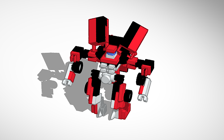 3D design transformers: cliffjumper (robot) - Tinkercad