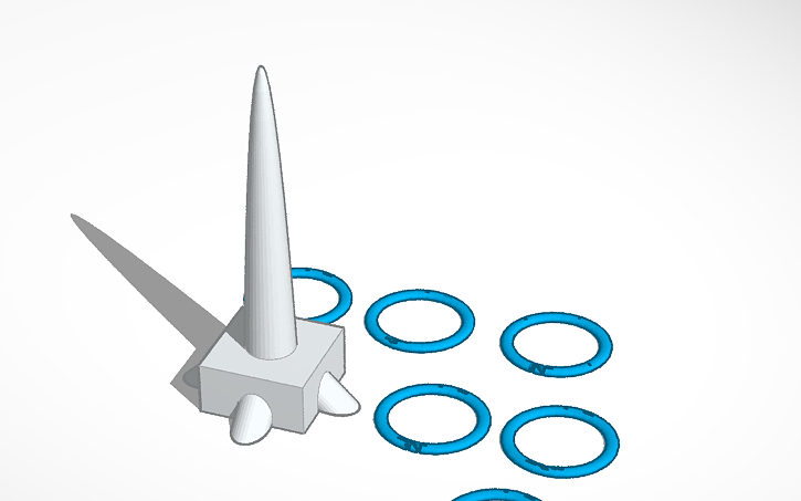 3D design quoits - Tinkercad