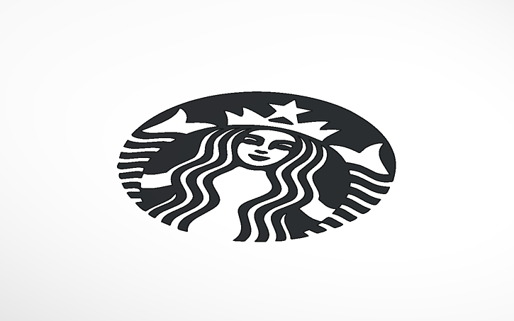 3D design Starbucks - Tinkercad