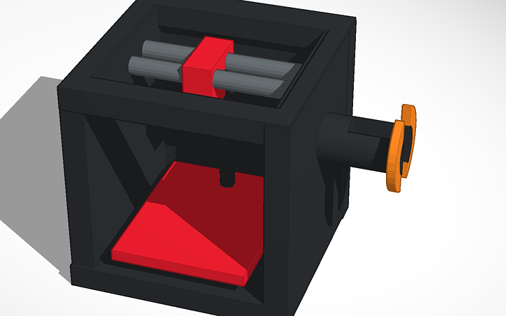 3D design amazing 3D printable 3D printer (fake) - Tinkercad 3D design amazing 3D printable 3D printer (fake) - Tinkercad