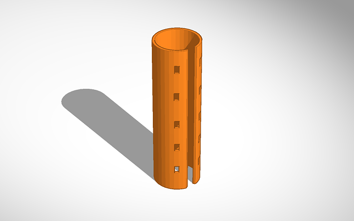 3D design dog splint | Tinkercad