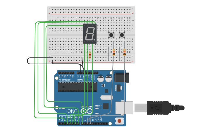 Circuit design PRÁCTICA 2D | Tinkercad