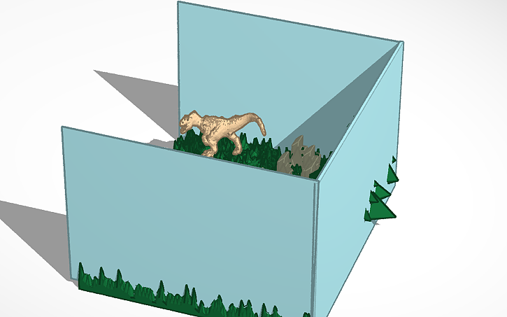 3D design Triassic period - Tinkercad