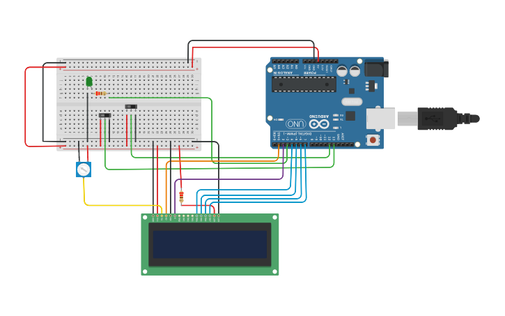 Circuit design phone call - Tinkercad