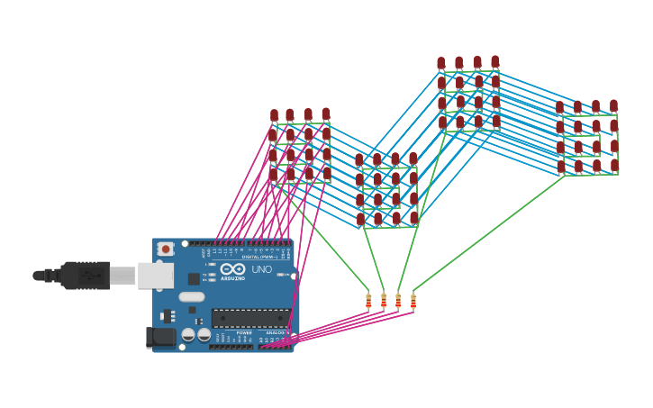 Circuit Design Led Tinkercad