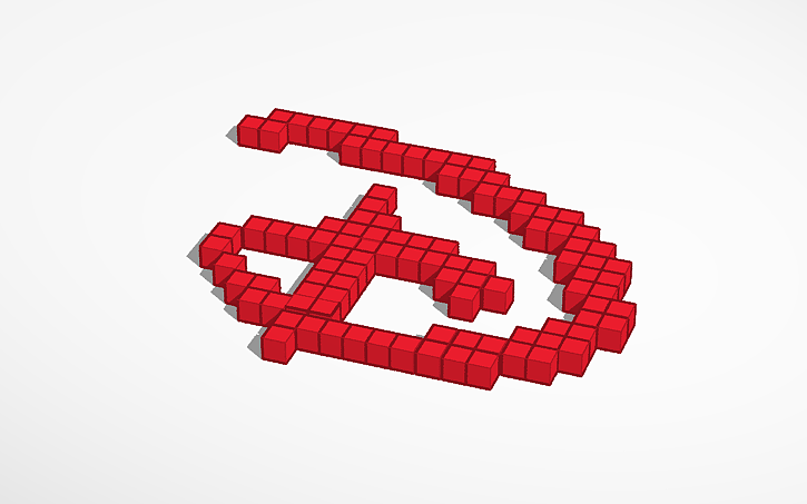 3D design Disney+ Logo - Tinkercad