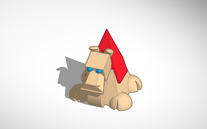 3D design 3DBlockZoo Camel | Tinkercad