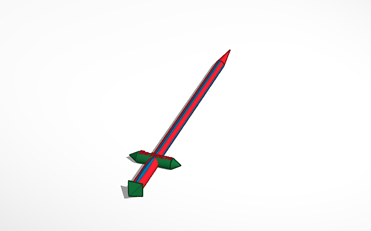 3D design Brave Sword | Tinkercad