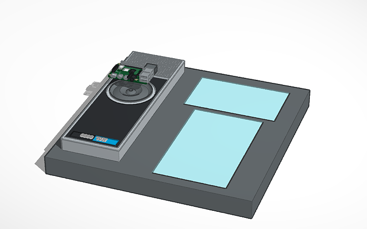 3D design Raspberry Pi 4B - HAL Pi-Thousand - Tinkercad