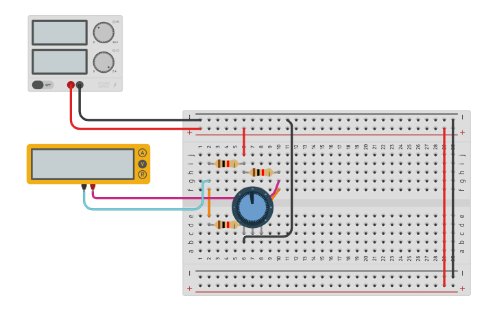 Circuit design Lab Practica 1 ejercicio 2 | Tinkercad