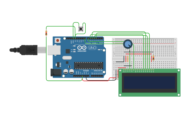 Circuit design Anmation - Crock And Fish | Tinkercad