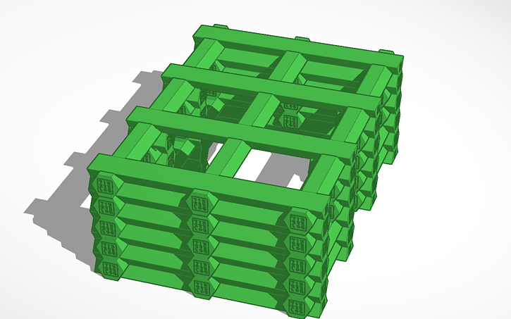 3D design Tinkerlog(s) Smooth Example | Tinkercad